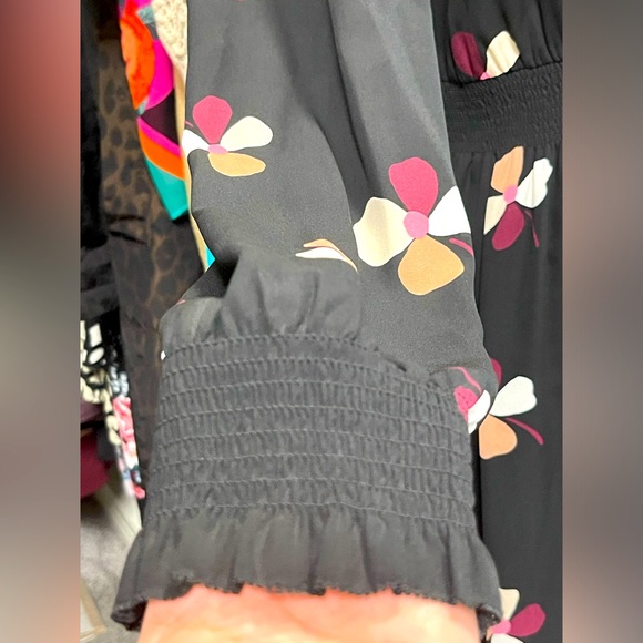 Kate Spade Glitzy Ritzy Dusk Buds Print Mini Dress Size S NWOT - Picture 7 of 12